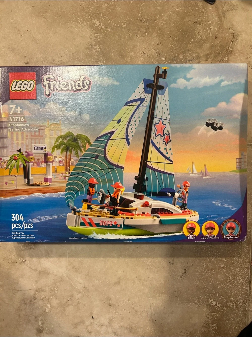 LEGO FRIENDS 41716 Stephanie's Sailing Adventure 304 pcs
